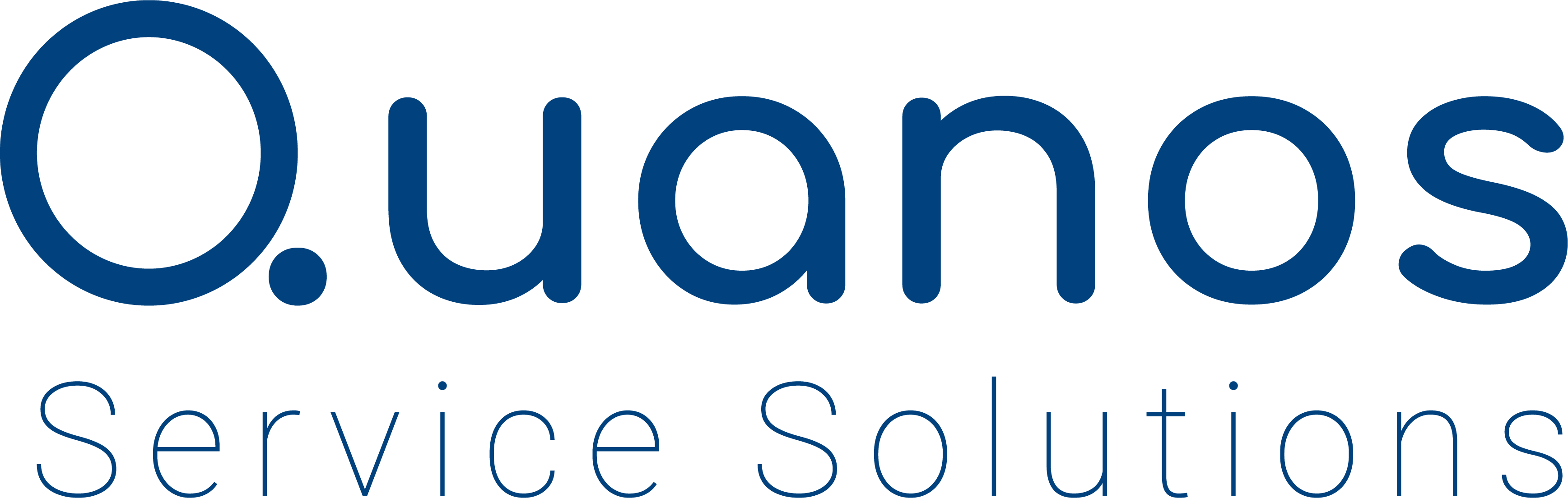 Blue Logo Quanos Service Solutions