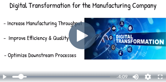 Digital Transformation For The Manufacturing Company