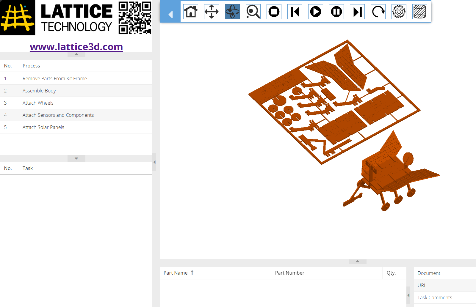 Rover Model Assembly