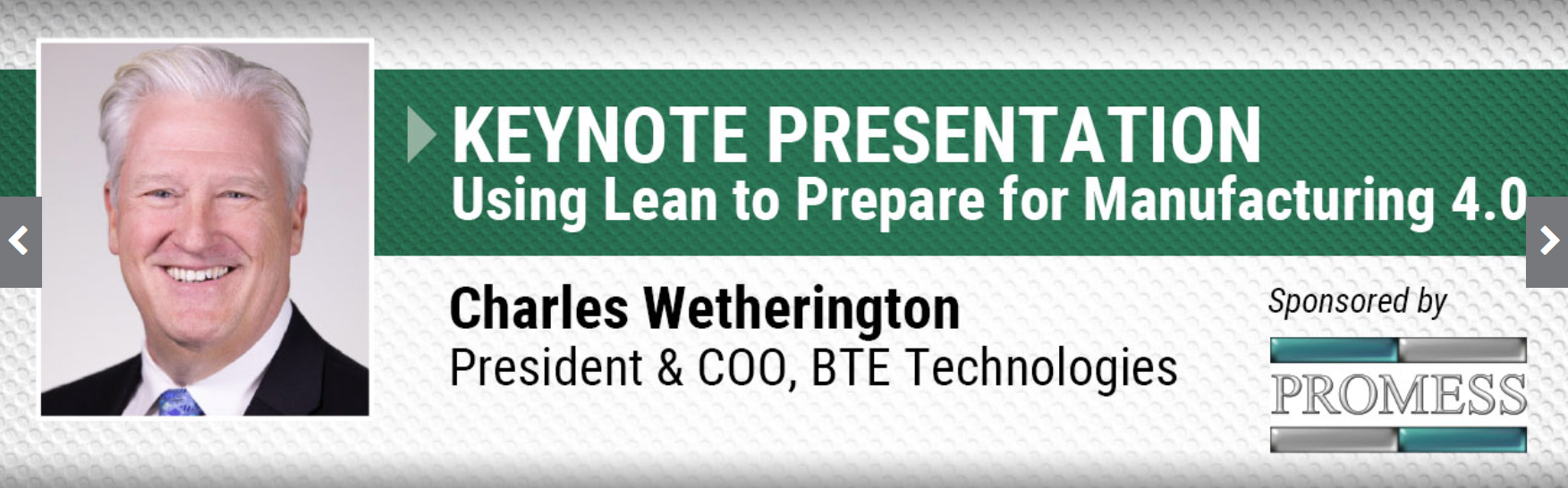 The Assembly Show - Key Note - Manufacturing