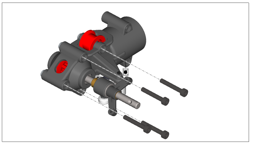 Helicopter Tail Assembly with Process Animation